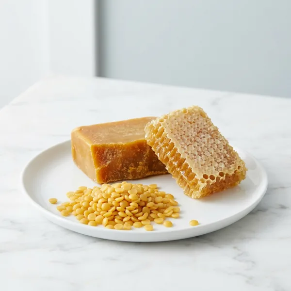 Beeswax and vitamin E