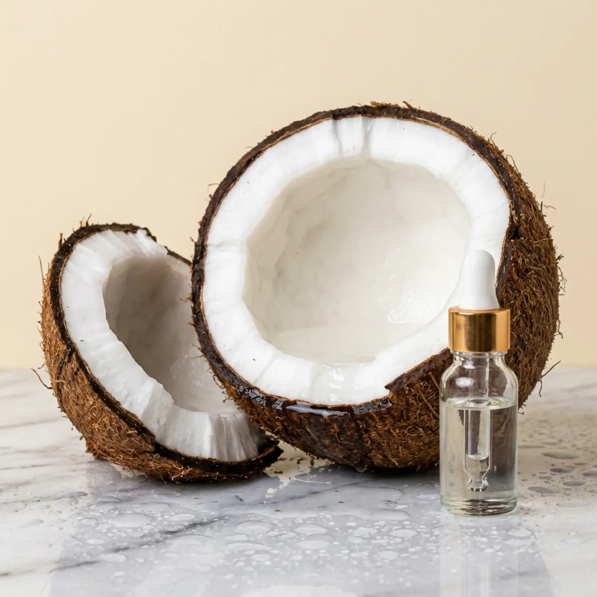 Fractionated coconut oil