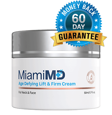 MiamiMD Lift & Firm Cream 1, 2 and 3 jar packages
