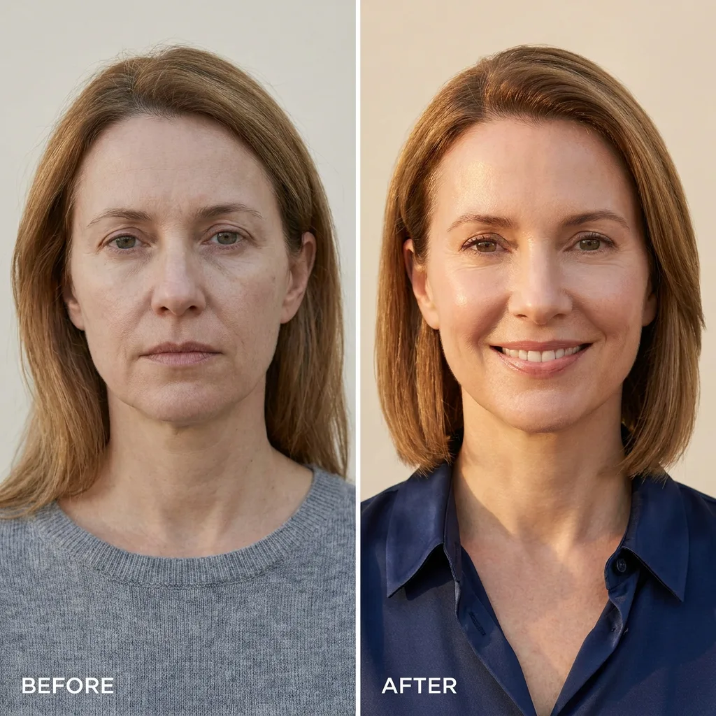 Rebecca S. before and after