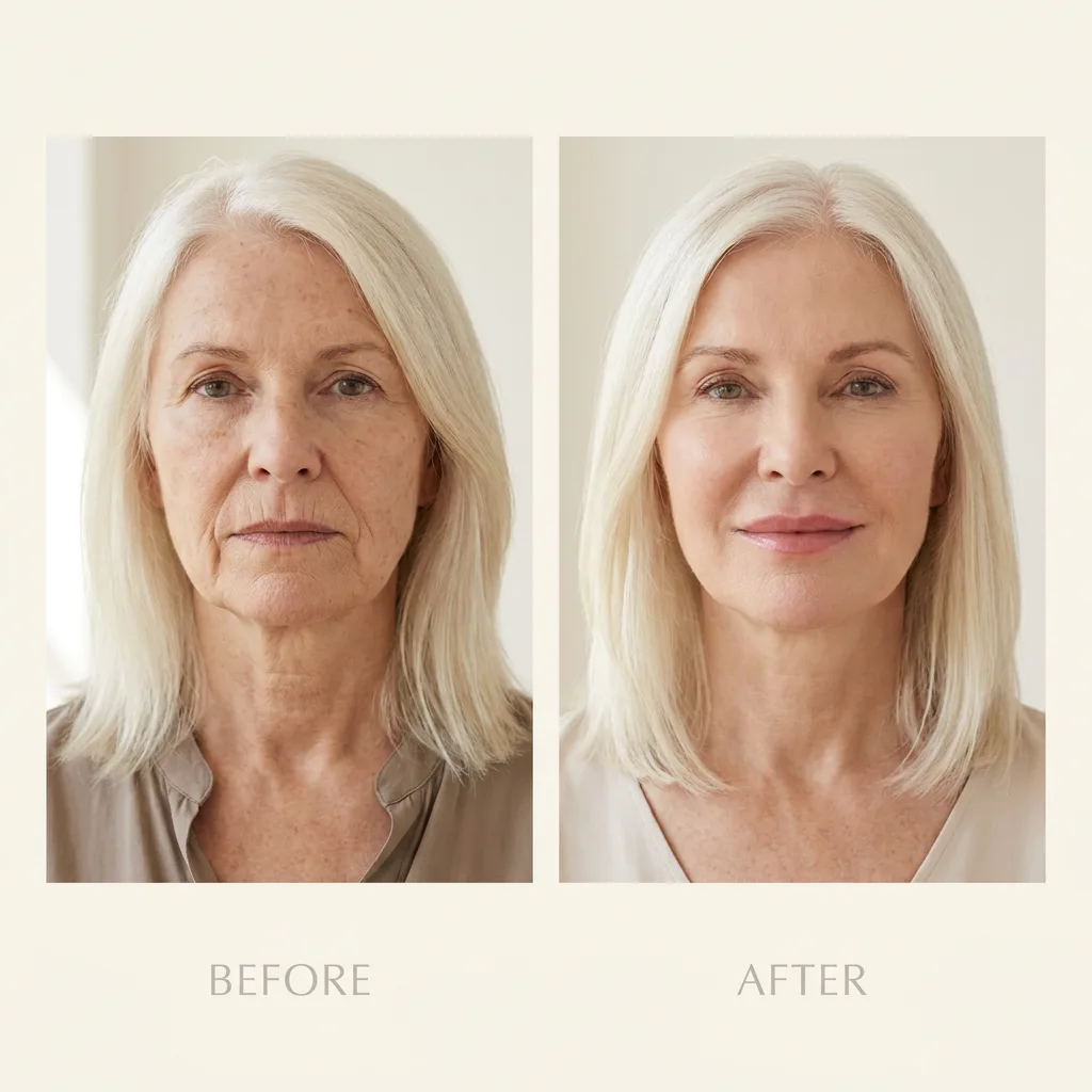 Yvonne before and after